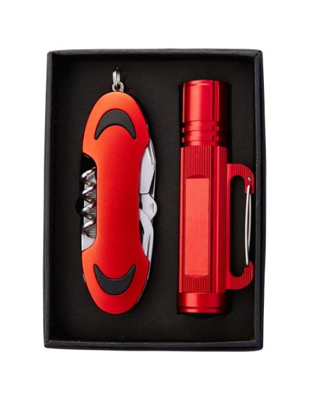 Set de regalo de navaja y linterna Ranger