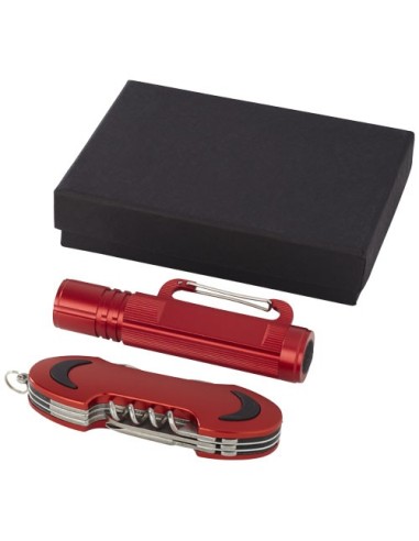 Set de regalo de navaja y linterna Ranger
