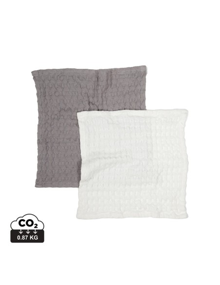 VINGA Paño con estampado de gofres Cromer, 2 pcs