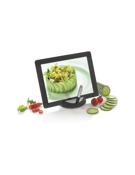 Stand Chef para tablet con bolígrafo táctil