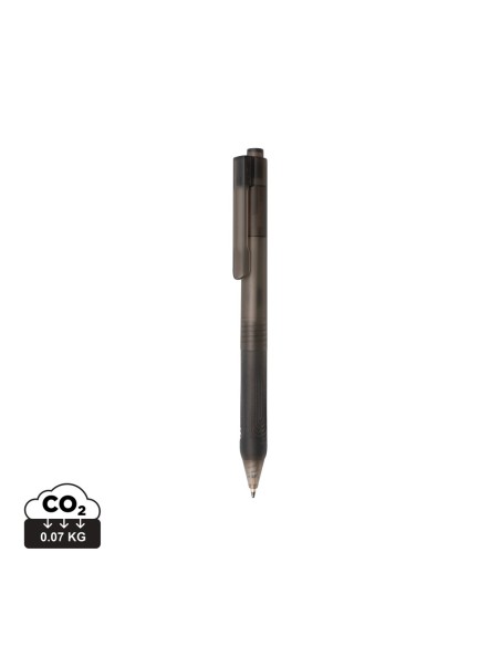 Bolígrafo mate X9 con empuñadura de silicona