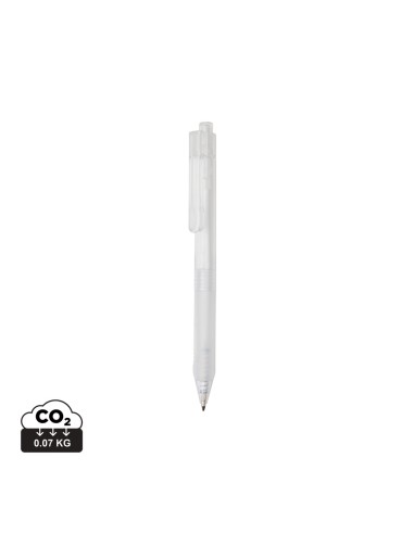 Bolígrafo mate X9 con empuñadura de silicona