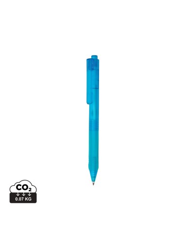 Bolígrafo mate X9 con empuñadura de silicona