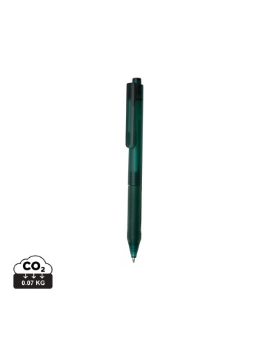 Bolígrafo mate X9 con empuñadura de silicona