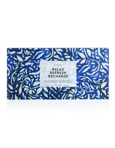 Caja regalo Deluxe - Relax Refresh Recharge