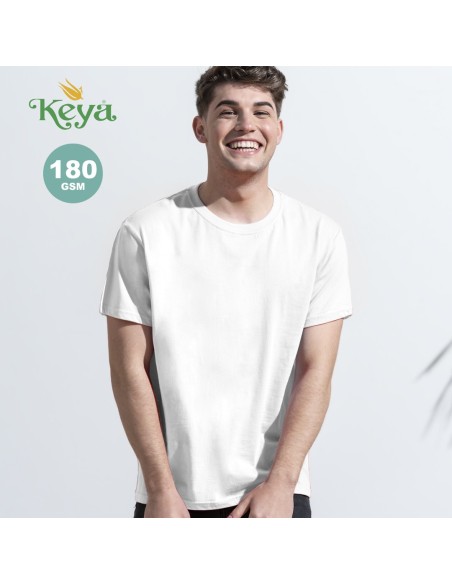 Camiseta Adulto Blanca "keya" MC180-OE