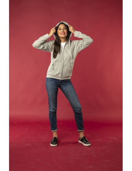 Sudadera Adulto Capucha + Cremallera "keya" SWZ280