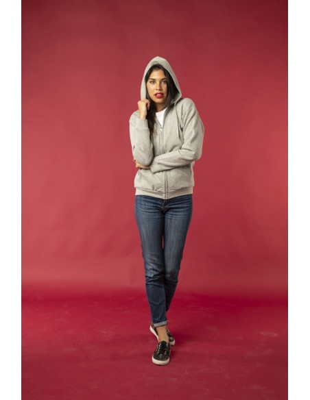 Sudadera Adulto Capucha + Cremallera "keya" SWZ280