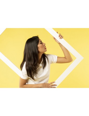 Polo Mujer Blanco "keya" WPS180
