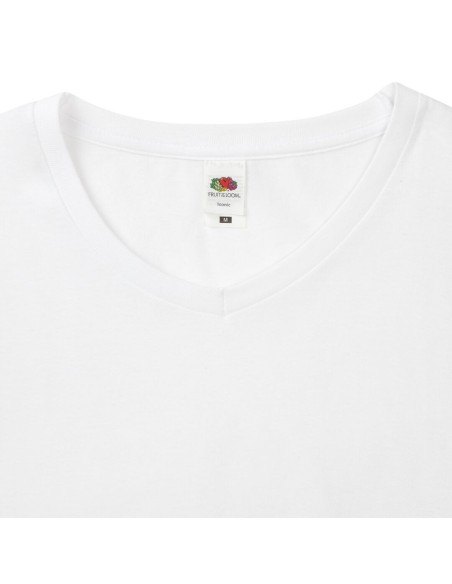 Camiseta Adulto Blanca Iconic V-Neck