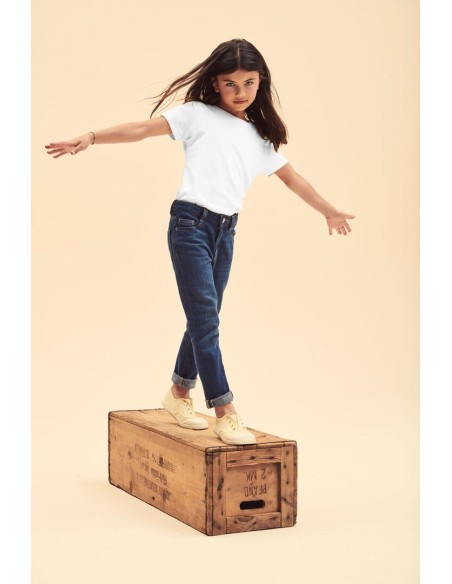 Camiseta Niña Blanca Iconic