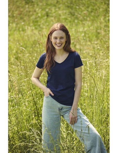 Camiseta Mujer Color Iconic V-Neck
