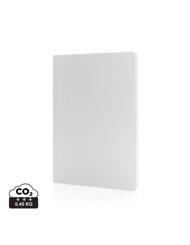 Cuaderno de papel de piedra de tapa blanda...