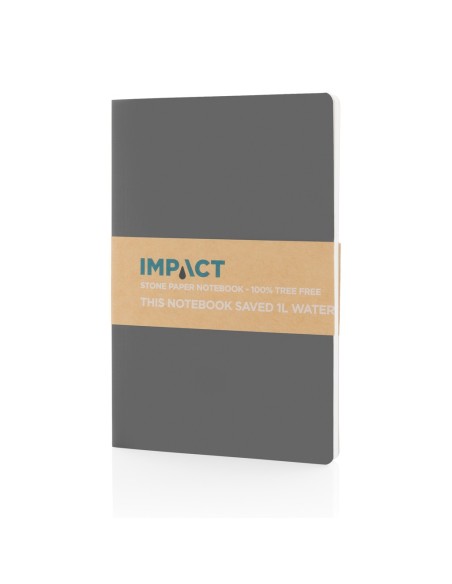 Cuaderno de papel de piedra de tapa blanda Impact A5