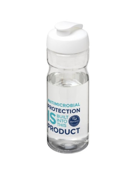 H2O Active® Bidón deportivo de 650 ml con tapa Flip "Base Pure"