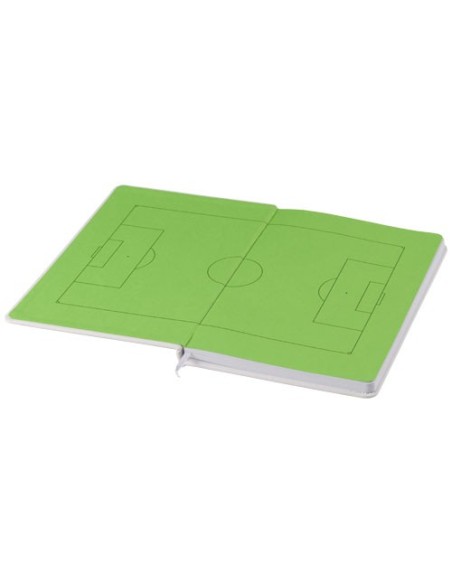 Libreta A5 con cinta de pelota de futbol Rowan