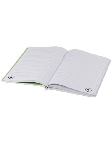 Libreta A5 con cinta de pelota de futbol Rowan