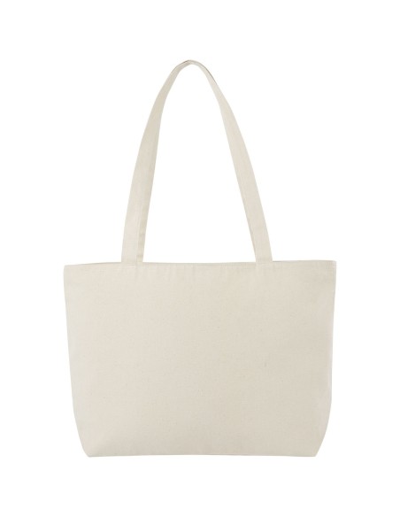 Bolsa Tote de algodón 320 g/m² con cremallera "Ningbo"