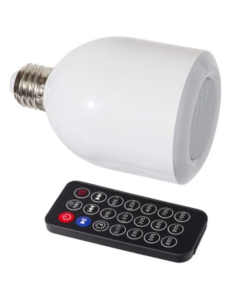 Bombilla de LED y altavoz Bluetooth Zeus