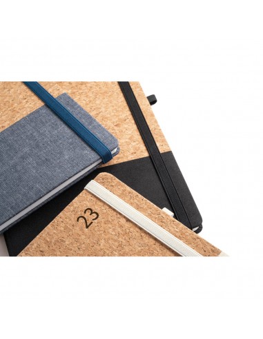 QUENTAL A5 Agenda de corcho y lino