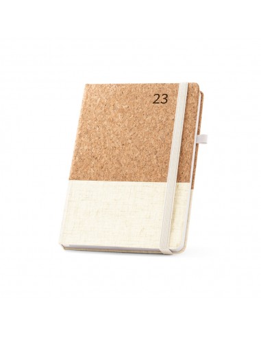 QUENTAL A5 Agenda de corcho y lino