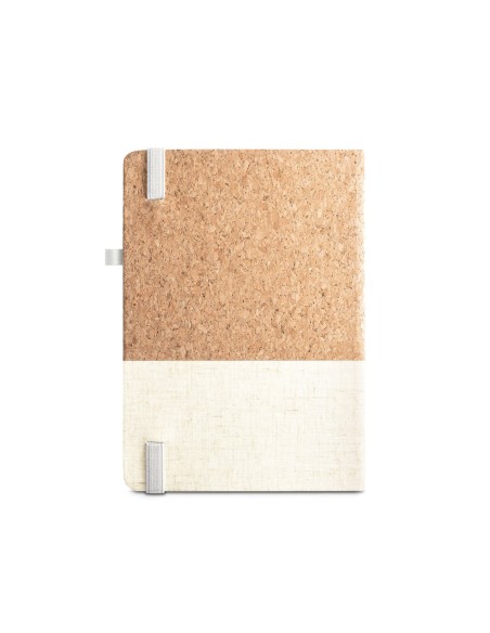QUENTAL A5 Agenda de corcho y lino