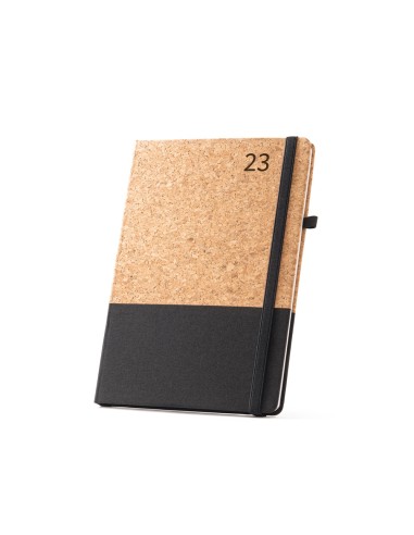 QUENTAL B5 Agenda de corcho y lino