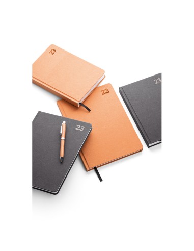 LORCA A5 Agenda de piel reciclada