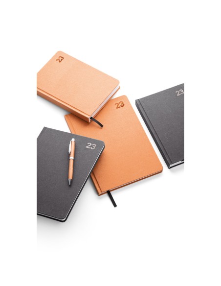 LORCA A5 Agenda de piel reciclada