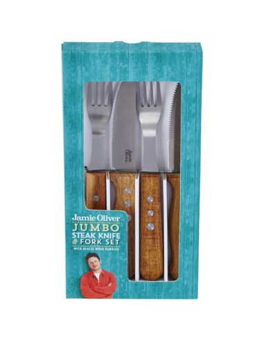 Set de cubiertos de 8 piezas Jumbo