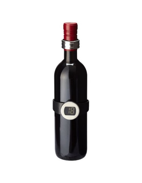 Set de de termometro y anillo para vino Barlot