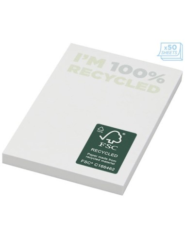Bloc de notas adhesivas de papel reciclado de...