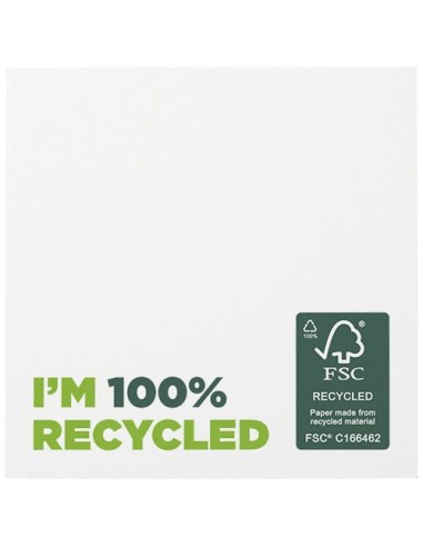 Bloc de notas adhesivas de papel reciclado de...