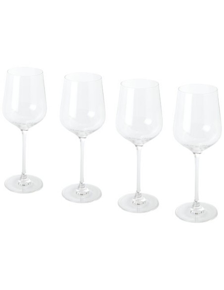 Juego de 4 copas de vidrio para vino blanco "Orvall"