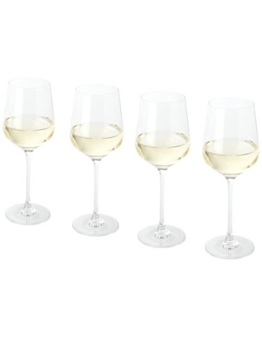 Juego de 4 copas de vidrio para vino blanco...