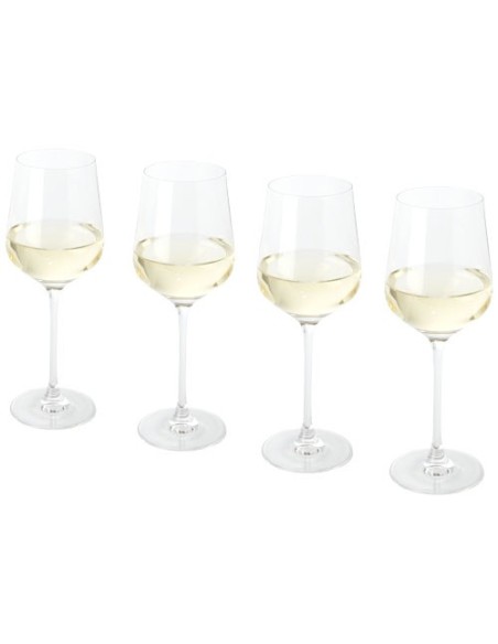 Juego de 4 copas de vidrio para vino blanco "Orvall"