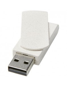 Memoria USB de paja de trigo de 16 GB "Rotate"