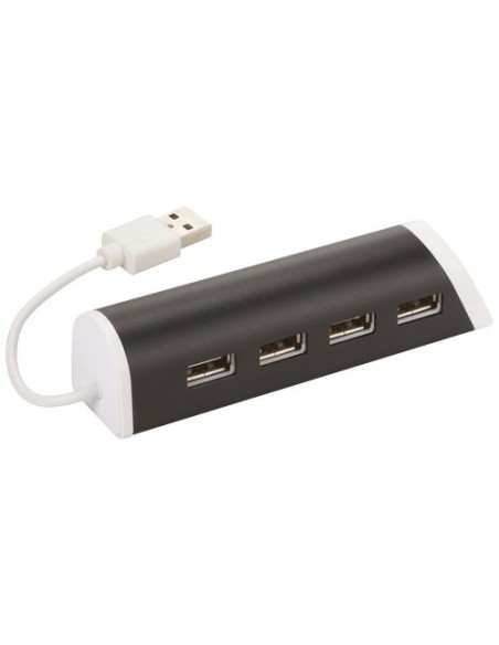 Hub con 4 puertos USB y soporte de telefono Power