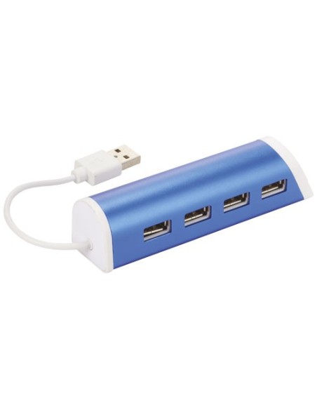 Hub con 4 puertos USB y soporte de telefono Power