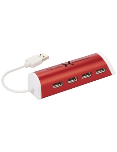 Hub con 4 puertos USB y soporte de telefono Power