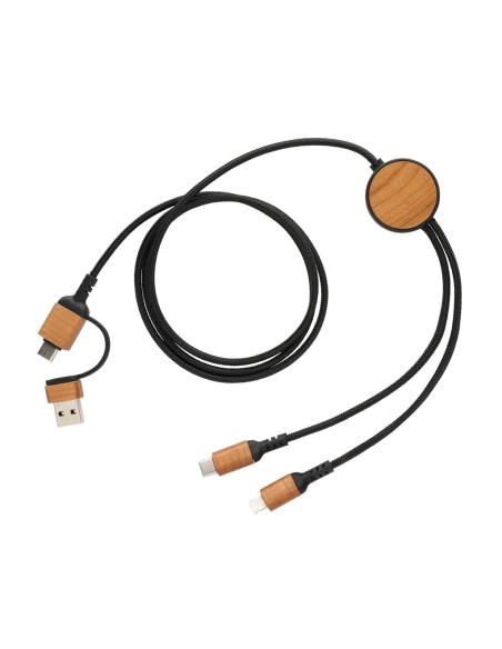 Cable Ohio 6 en 1 de plástico reciclado certificado RCS