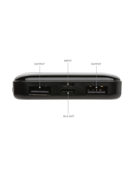 Powerbank RCS 5.000 mAh de plástico reciclado