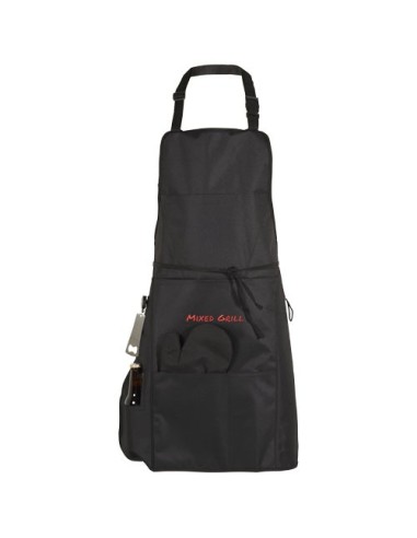Delantal con bolsillo impermeable para barbacoa Grill