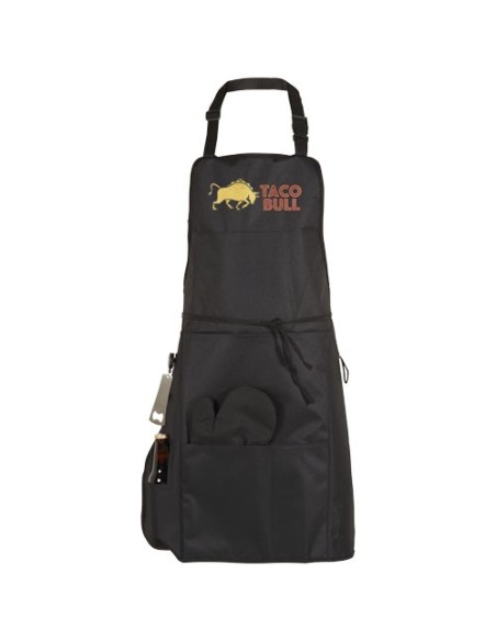 Delantal con bolsillo impermeable para barbacoa Grill