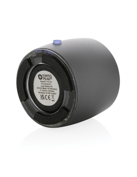 Altavoz de graves de 3W de aluminio reciclado Swiss Peak RCS