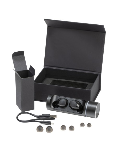 Auriculares inalámbricos True Wireless luminosos "SCX.design E17"