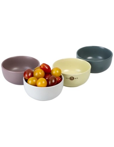 Set de 4 cuencos multicolor York