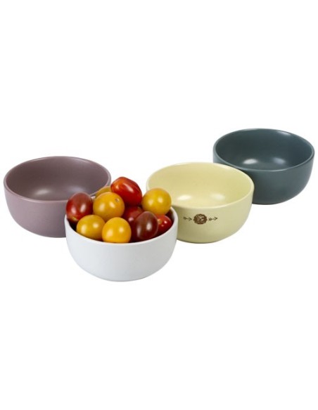 Set de 4 cuencos multicolor York