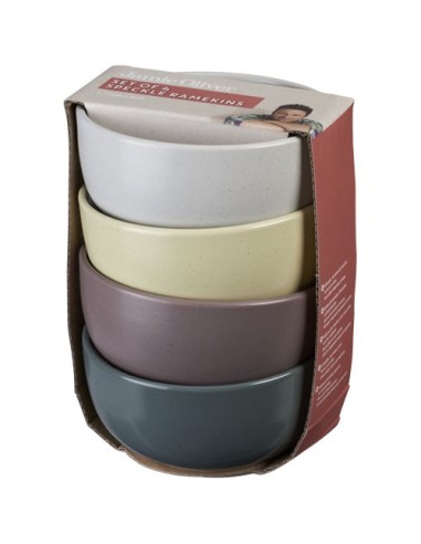 Set de 4 cuencos multicolor York