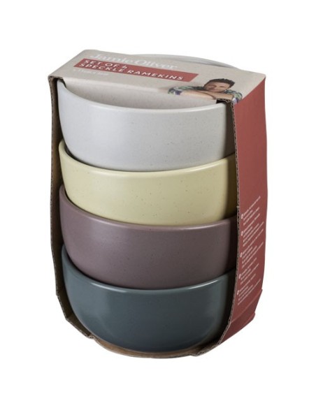 Set de 4 cuencos multicolor York